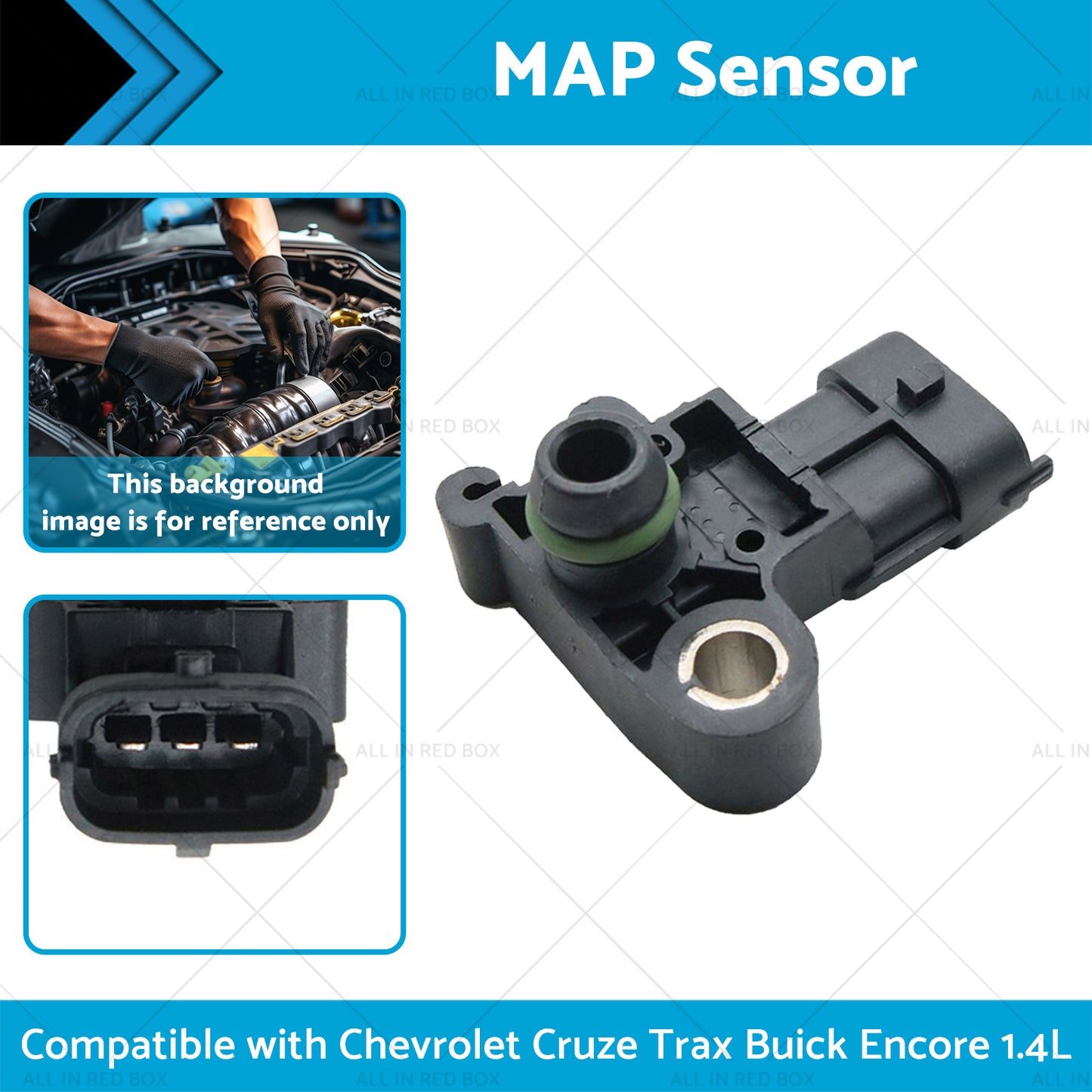 {{ 55567257 MAP Sensor Suitable for 13-20 Chevrolet Cruze Trax Buick Encore 1. 4L }} - Buy Car Parts Online at {{ Kaka Auto Parts }}.