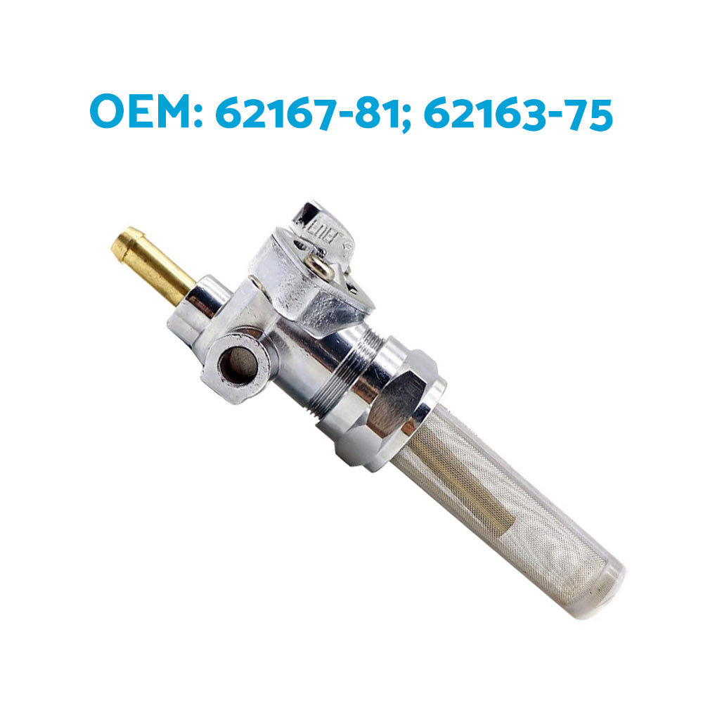 22mm Petcock Fuel Tap Valve Suitable For Harley Davidson Fatboy, Softail & Rocker