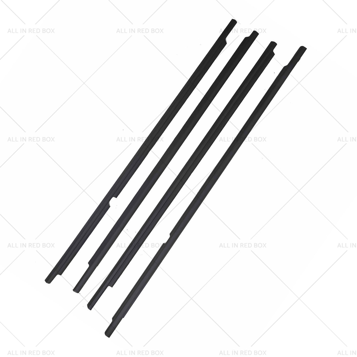 {{ Black Weatherstrips Suitable For Toyota LandCruiser 100 105 Series Side Door 4pc }} - Buy Car Parts Online at {{ Kaka Auto Parts }}.