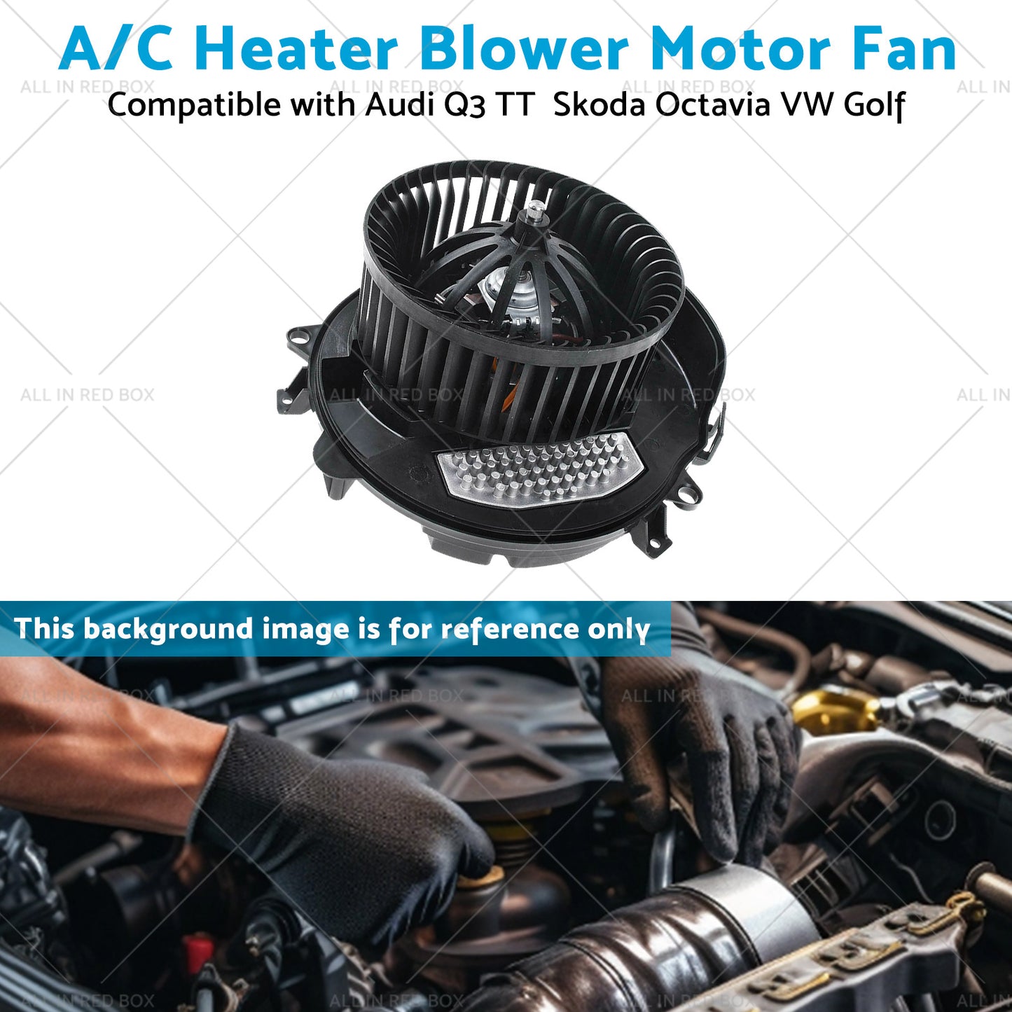 {{ A or C Heater Blower Motor Fan Suitablefor Audi A3 TT VW Golf Passat Jetta Scirocco }} - Buy Car Parts Online at {{ Kaka Auto Parts }}.