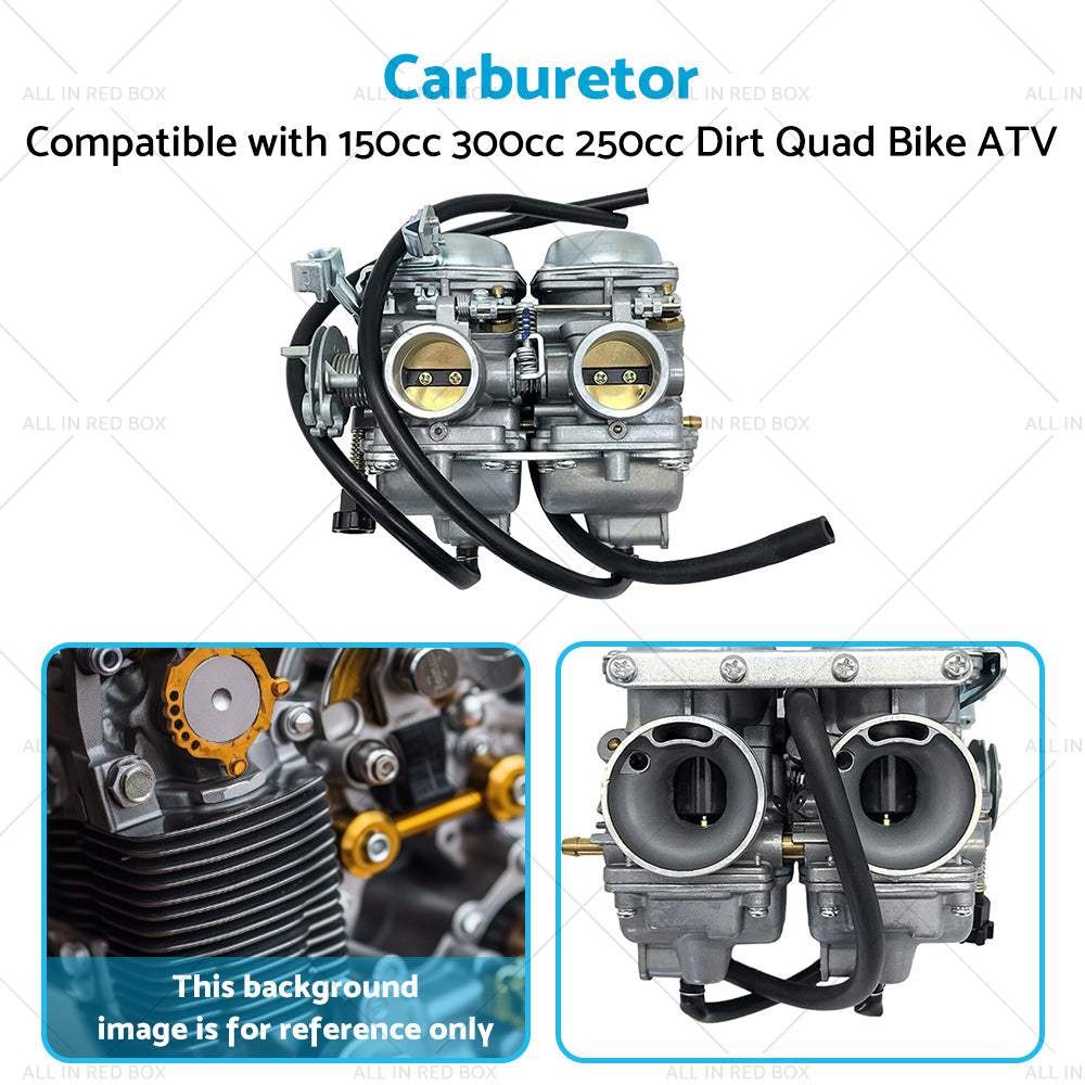 {{ Carby Carburetor Double Twin 150cc 300cc 250cc Dirt Quad Bike ATV Thumpstar PRO }} - Buy Car Parts Online at {{ Kaka Auto Parts }}.