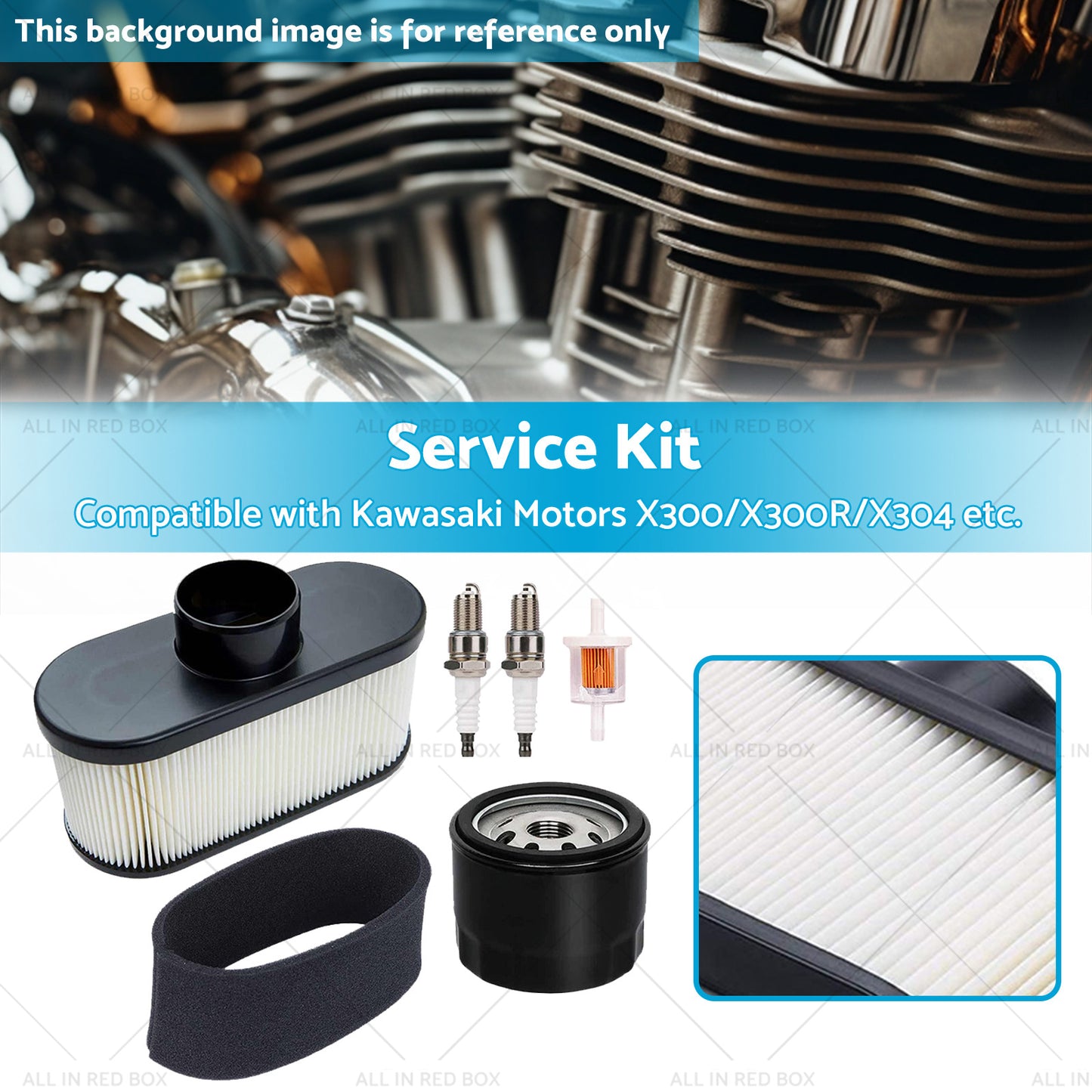 {{ Service Kit Suitable for John Deere Mowers X300 X300R X303x310x320 MIU12555 }} - Buy Car Parts Online at {{ Kaka Auto Parts }}.