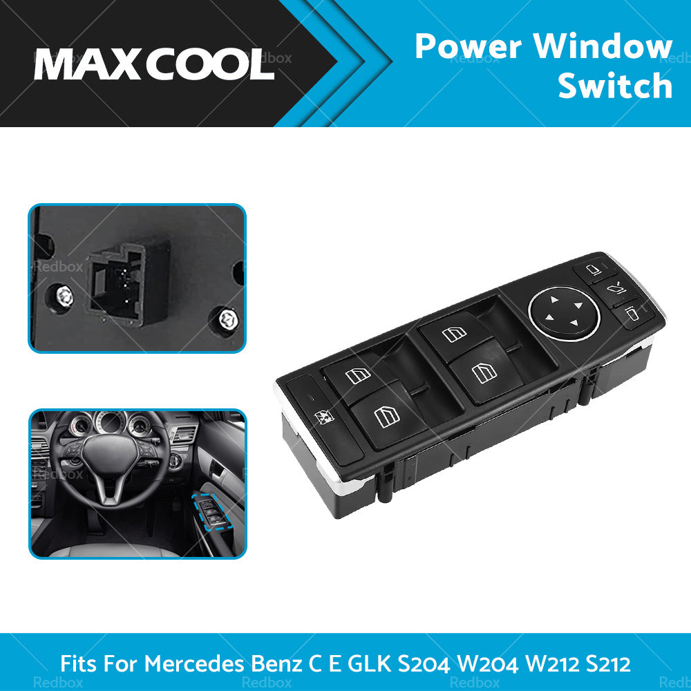 {{ Master Power Window Switch Fits For Mercedes Benz C E GLK S204 W204 W212 S212 }} - Buy Car Parts Online at {{ Kaka Auto Parts }}.