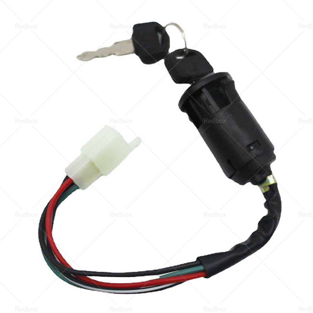 {{ 4 Wire Ignition Key Barrel Switch 50cc 110cc 125cc 250cc PIT Quad Dirt Bike ATV }} - Buy Car Parts Online at {{ Kaka Auto Parts }}.