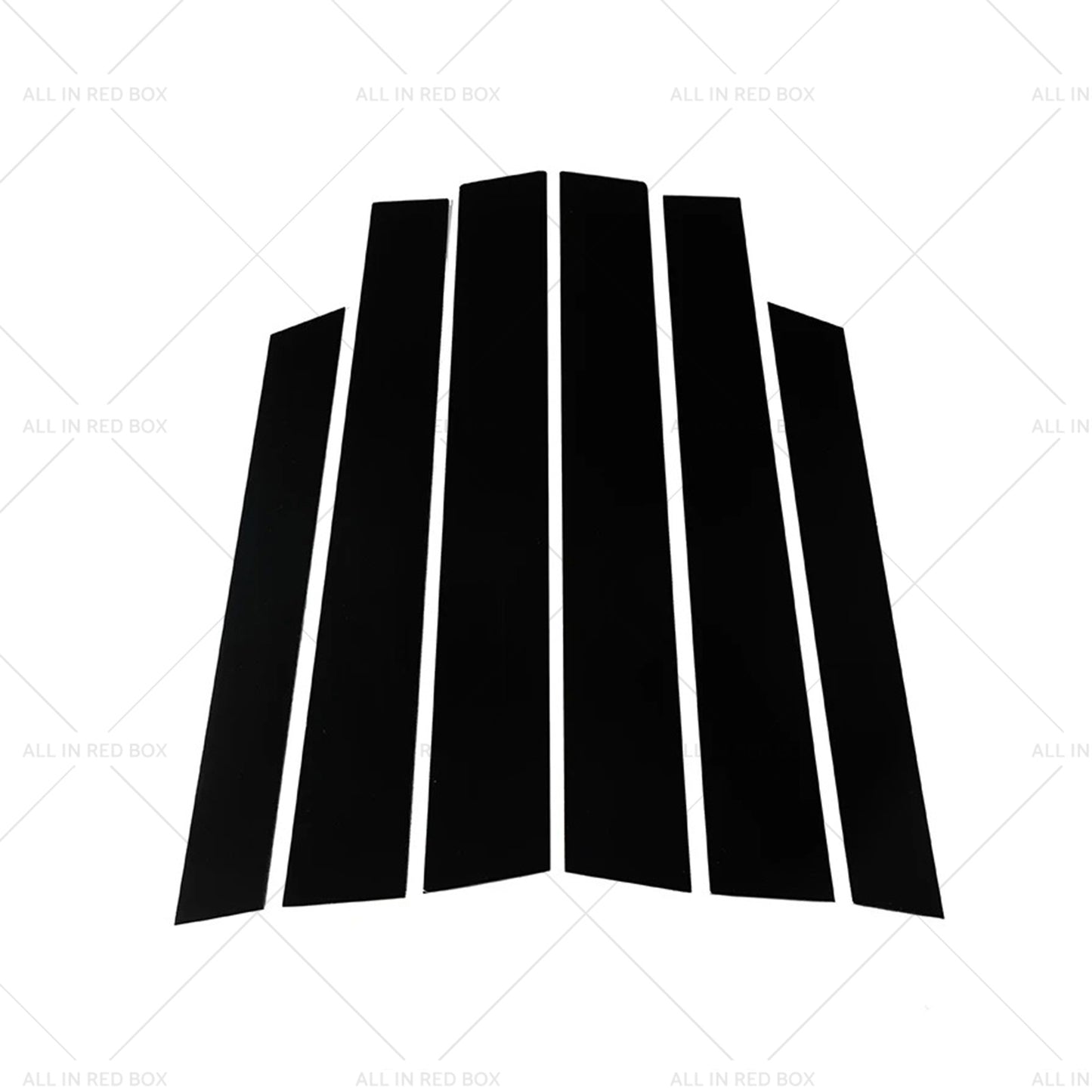 {{ 6PCS Black Window Trim Covers Suitable for 07-11 Honda CRV 2. 4L }} - Buy Car Parts Online at {{ Kaka Auto Parts }}.