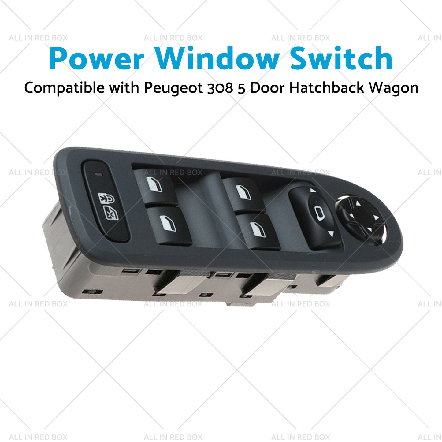 {{ Master Power Window Switch Suitable for Peugeot 308 Hatchback Wagon 5 Door 08-13 }} - Buy Car Parts Online at {{ Kaka Auto Parts }}.