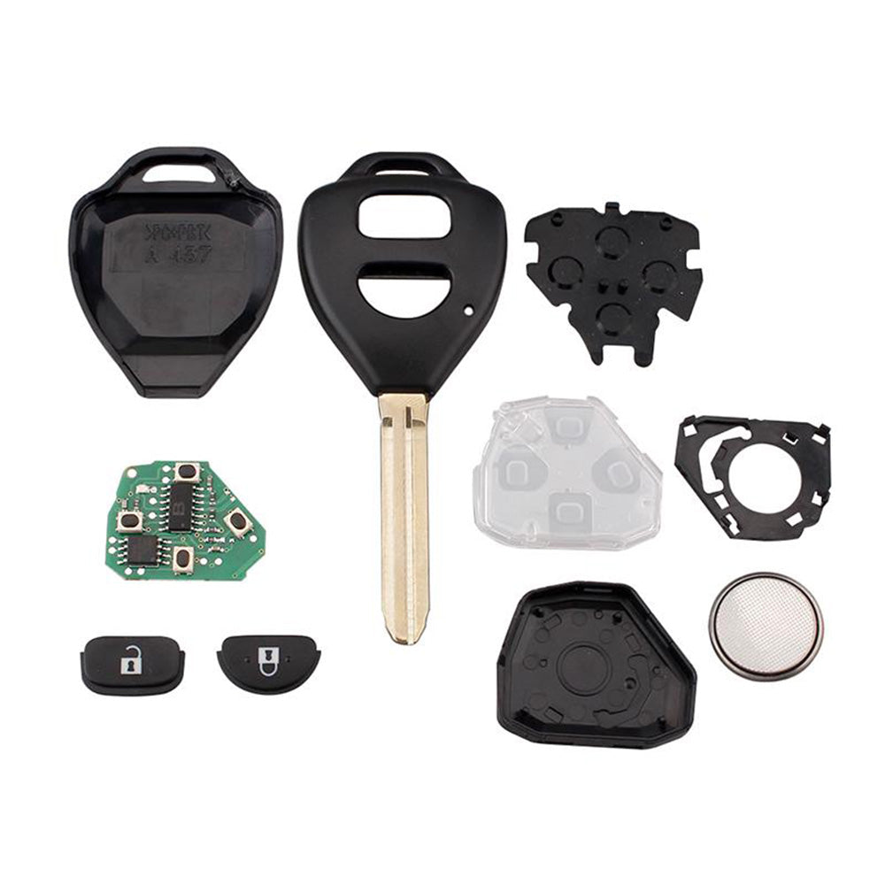 Complete Remote Car Key Suitable For Toyota Hilux Yaris 2005-2009 4D-67