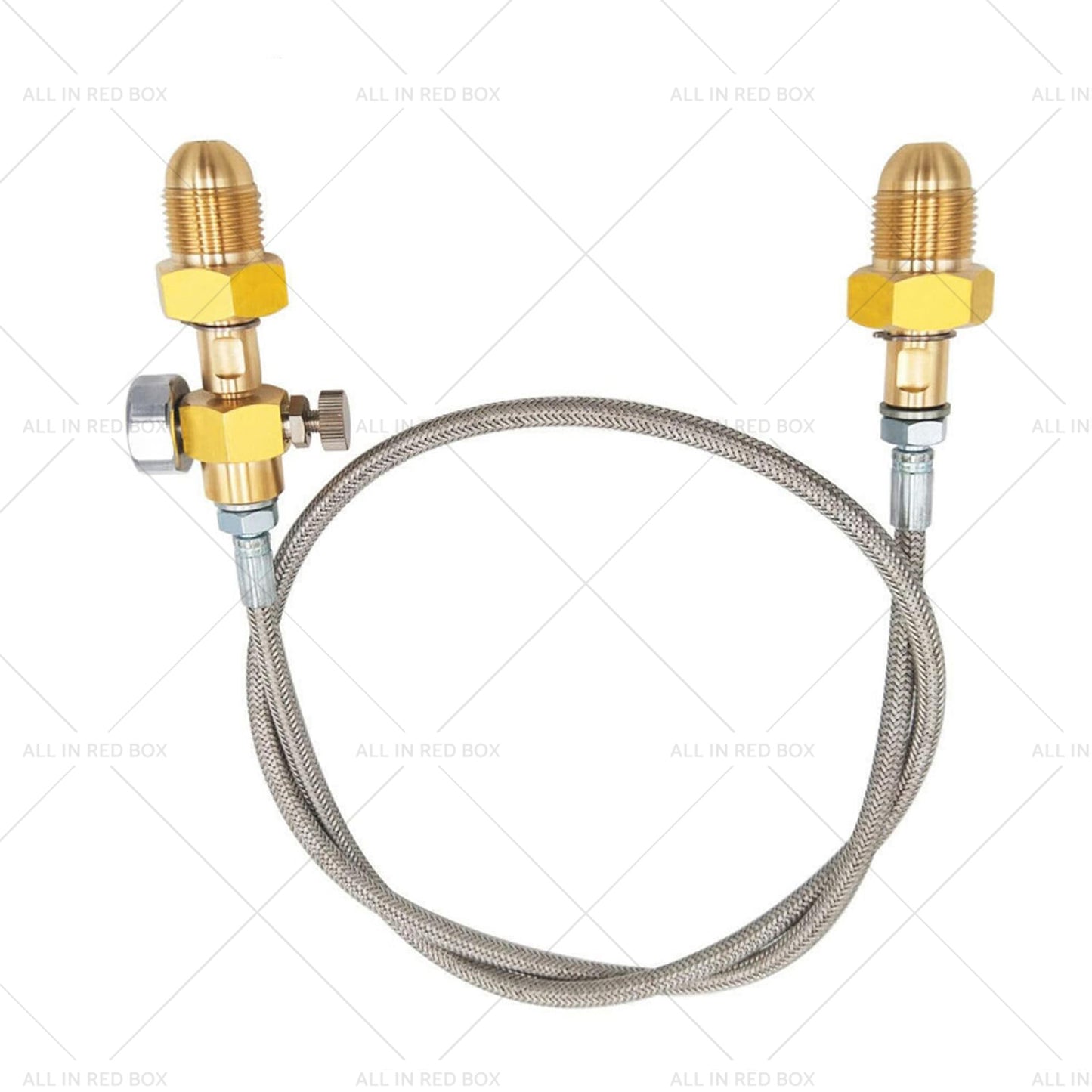 {{ Refill Station Transfer Adaptor Hose Suitable for BS 341 No. 3 Argon Cylinder }} - Buy Car Parts Online at {{ Kaka Auto Parts }}.
