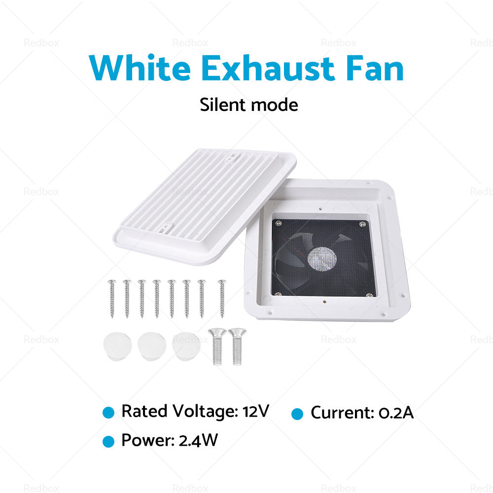 {{ 12V Fridge Vent Fan Side Air Ventilation Exhaust Fan for RV Trailer Caravan }} - Buy Car Parts Online at {{ Kaka Auto Parts }}.