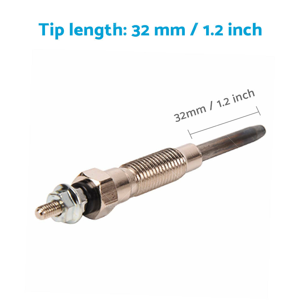 {{ 4x Glow Plug Suitable For Toyota Hilux LN106 LN107 LN111 LN85 LN86 LN147 LN167 }} - Buy Car Parts Online at {{ Kaka Auto Parts }}.