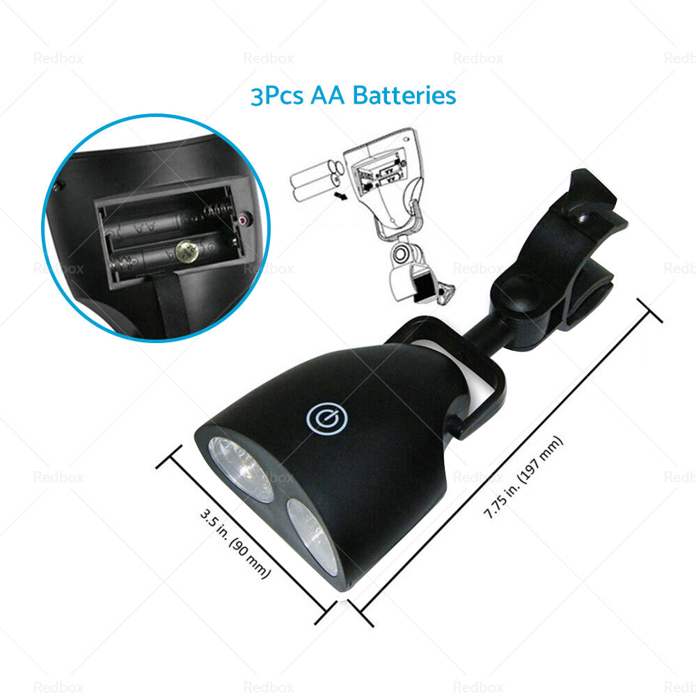 {{ BBQ Grill Light Outdoor Super Bright LED Lamp Base Barbecue with 10 Super Bright }} - Buy Car Parts Online at {{ Kaka Auto Parts }}.