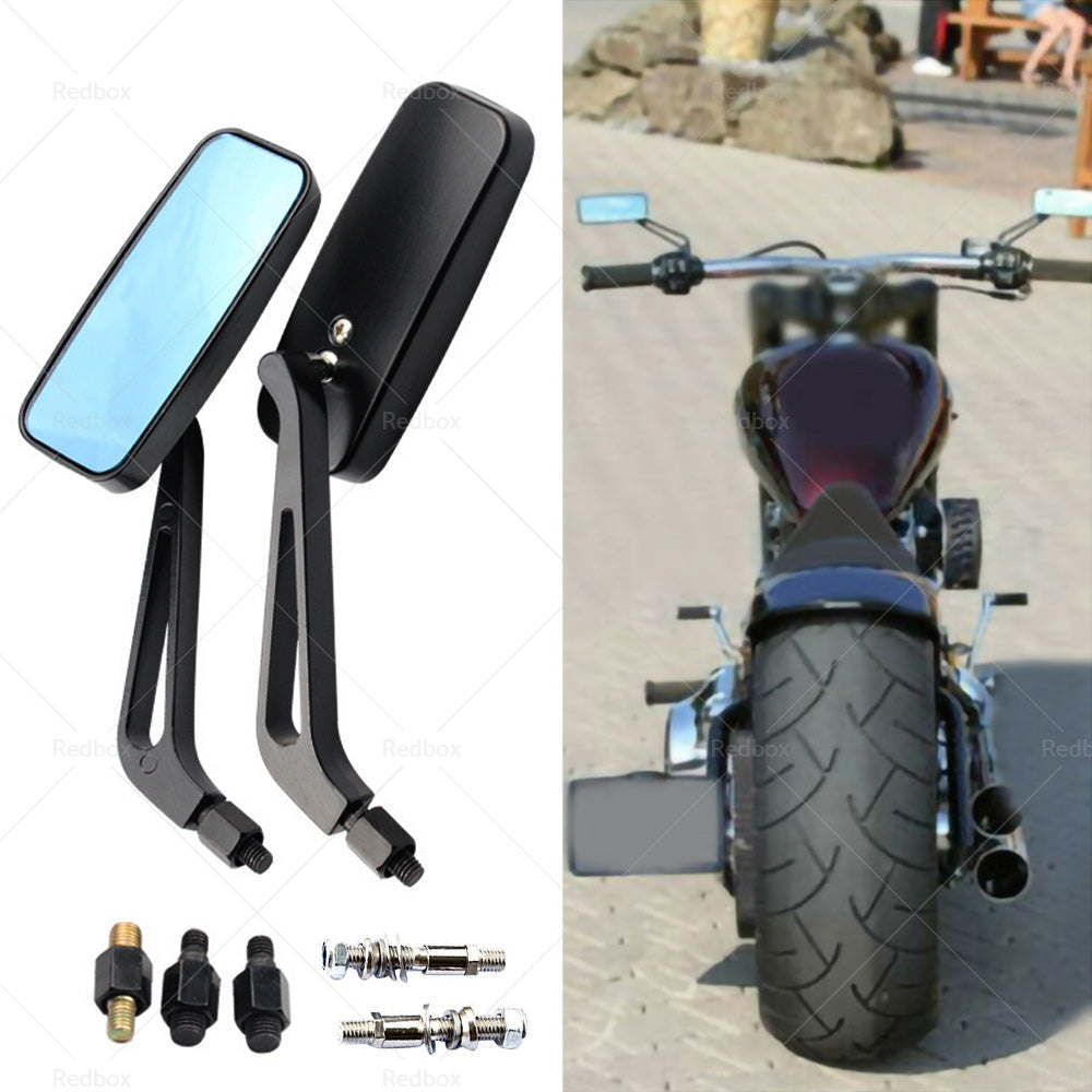{{ 8 10mm Motorcycle Mirror Suitable For Chopper Cruiser Bobber Racer Cafe Scootor }} - Buy Car Parts Online at {{ Kaka Auto Parts }}.