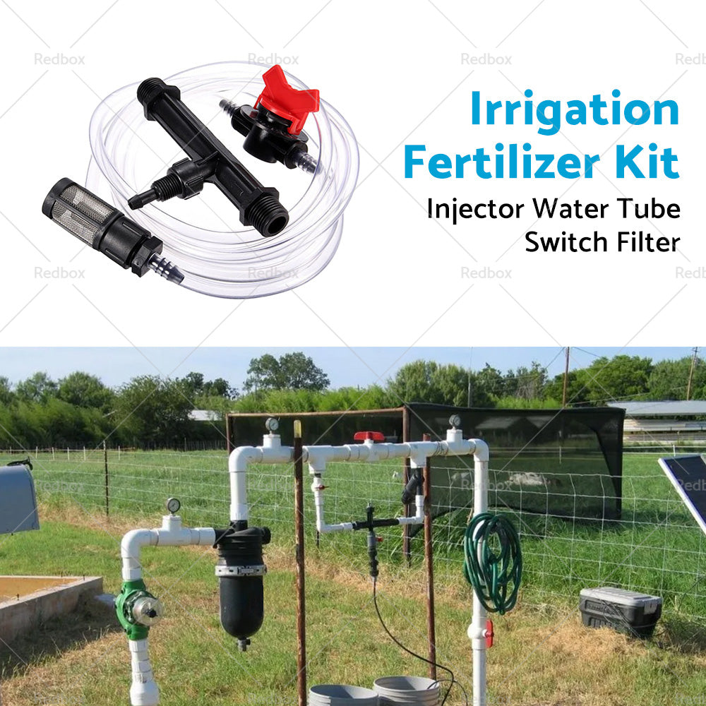 {{ 1/2 3/4 Irrigation Venturi Fertilizer Kit Injector Water Tube Switch Filter }} - Buy Car Parts Online at {{ Kaka Auto Parts }}.