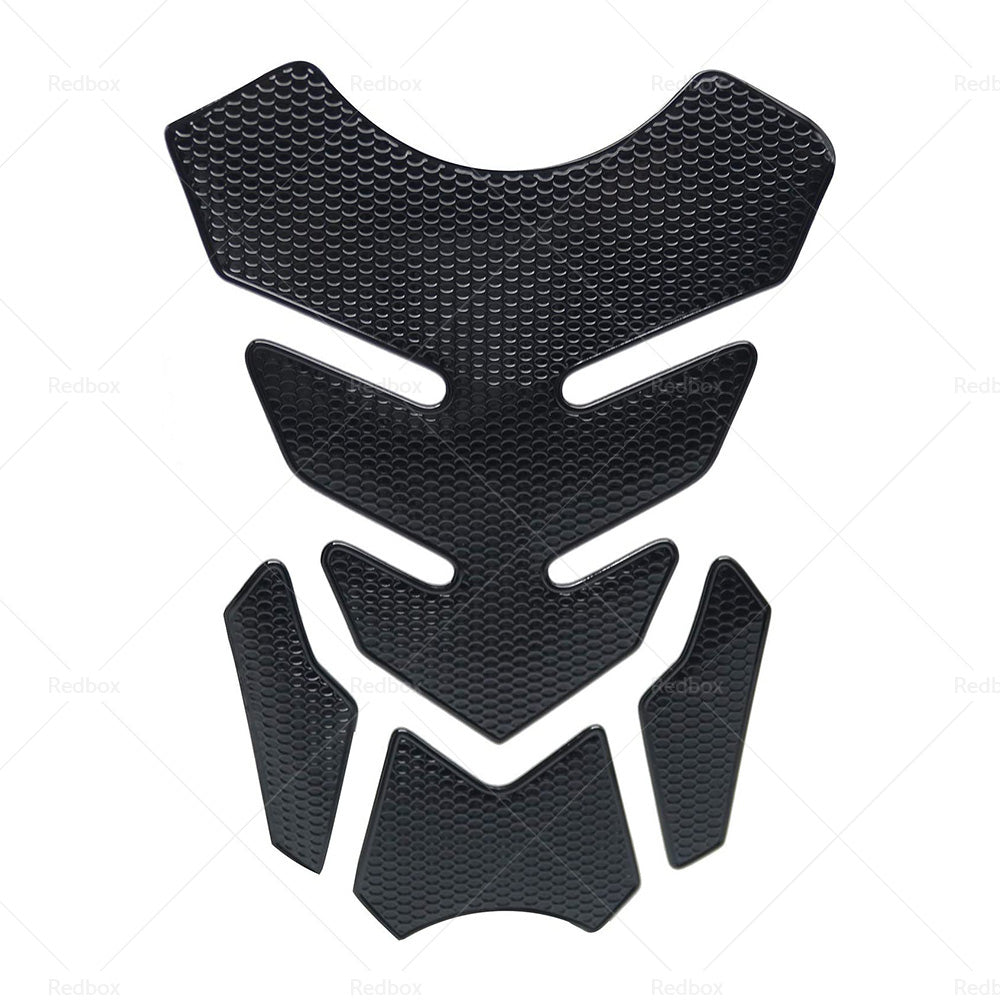 {{ Wide Pure Black Motorcycle Gas Tank Pad Protector Sticker Decal For Motorbike }} - Buy Car Parts Online at {{ Kaka Auto Parts }}.