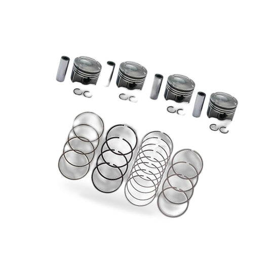 US New 4 x +0.50mm Piston & Ring Kits Fit For 2016-2021 Hyundai Kia 1.6L TURBO