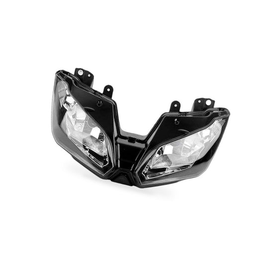 Clear Front Headlight White Lamp Headlamp Assembly For KAWASAKI Ninja 300R 2013