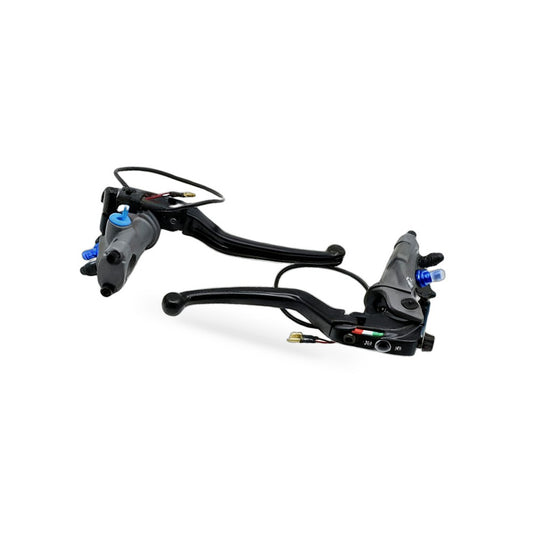 19 RCS CNC Motorcycle Brake Master Cylinder Set Suitable for 7/8 inch Handlebars