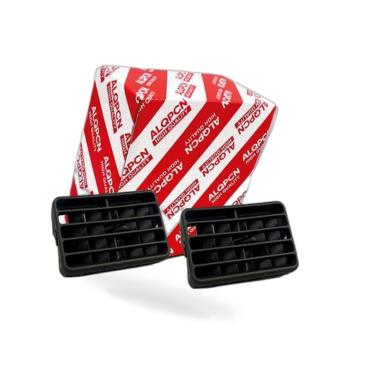 Front Center Middle Air Vent 2x Black Suitable for Toyota Hilux LN145 1997-2004