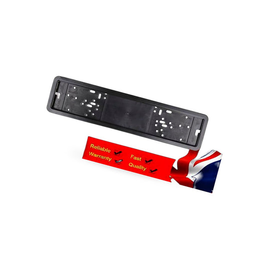 2x European License Plate Cover Frame Holder with Mounting Bracket Suitable for