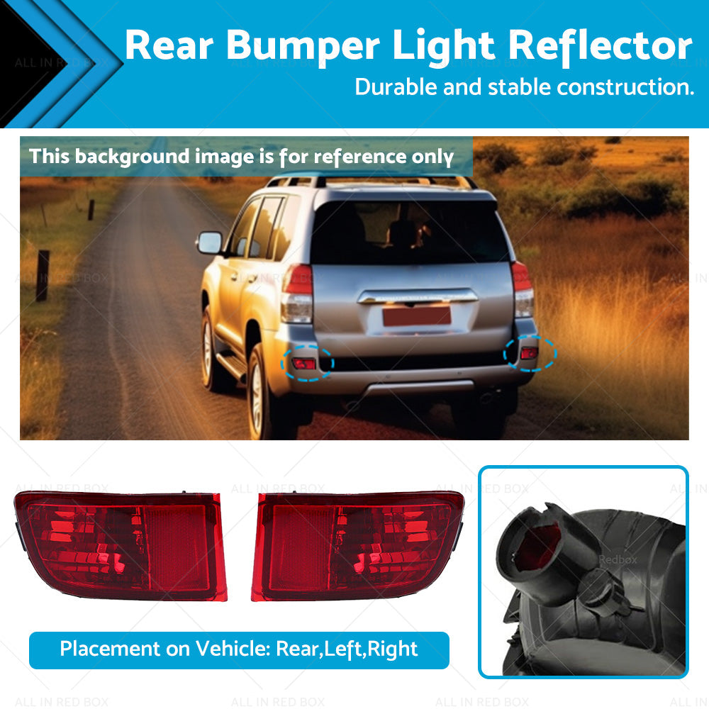 {{ Rear Bumper Light Reflector Suitable For Toyota Land Cruiser Prado J120 02-10 }} - Buy Car Parts Online at {{ Kaka Auto Parts }}.