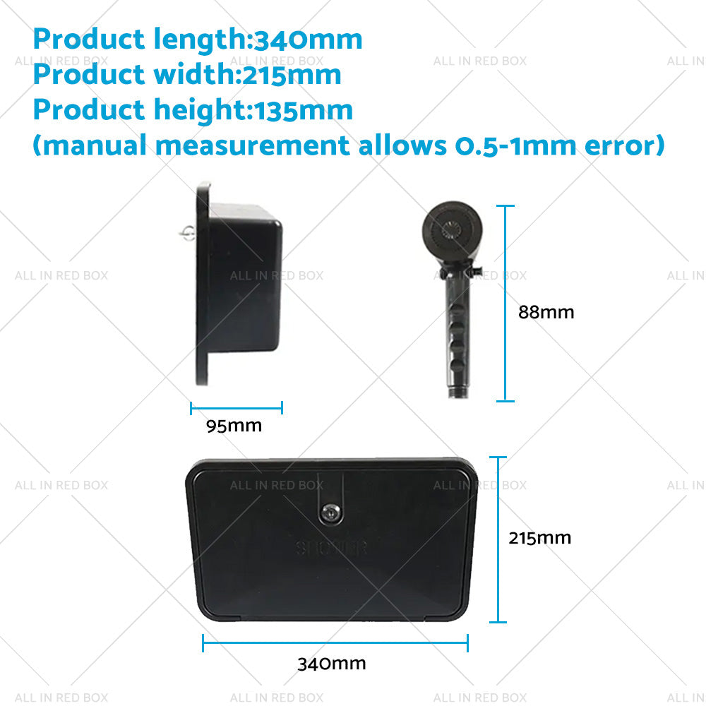 {{ 1 Set External Caravan RV Shower Box Kit Exterior Faucet for Camper Trailer Boat }} - Buy Car Parts Online at {{ Kaka Auto Parts }}.
