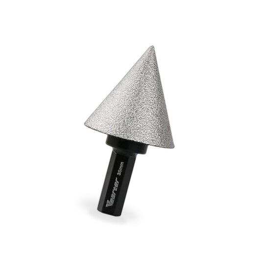 35mm Diamond Chamfer Finger Bit Suitable for Ceramic Tile Milling Cone Bit
