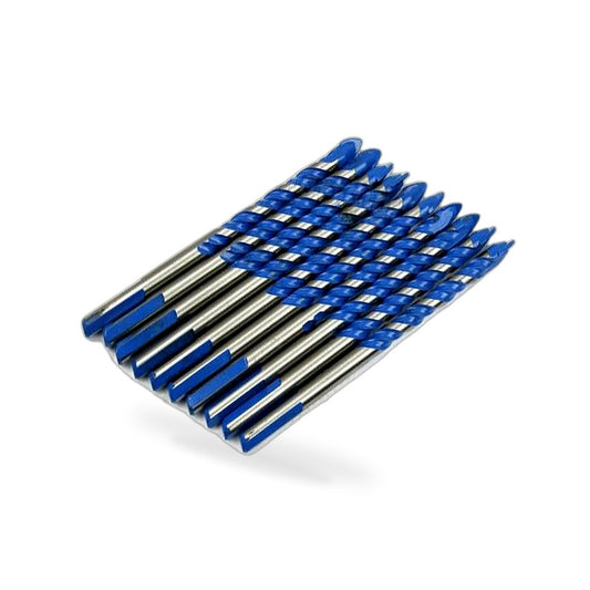 10x 6mm Tungsten Carbide Drill Bit Set Suitable for Porcelain Tile Concrete Bric