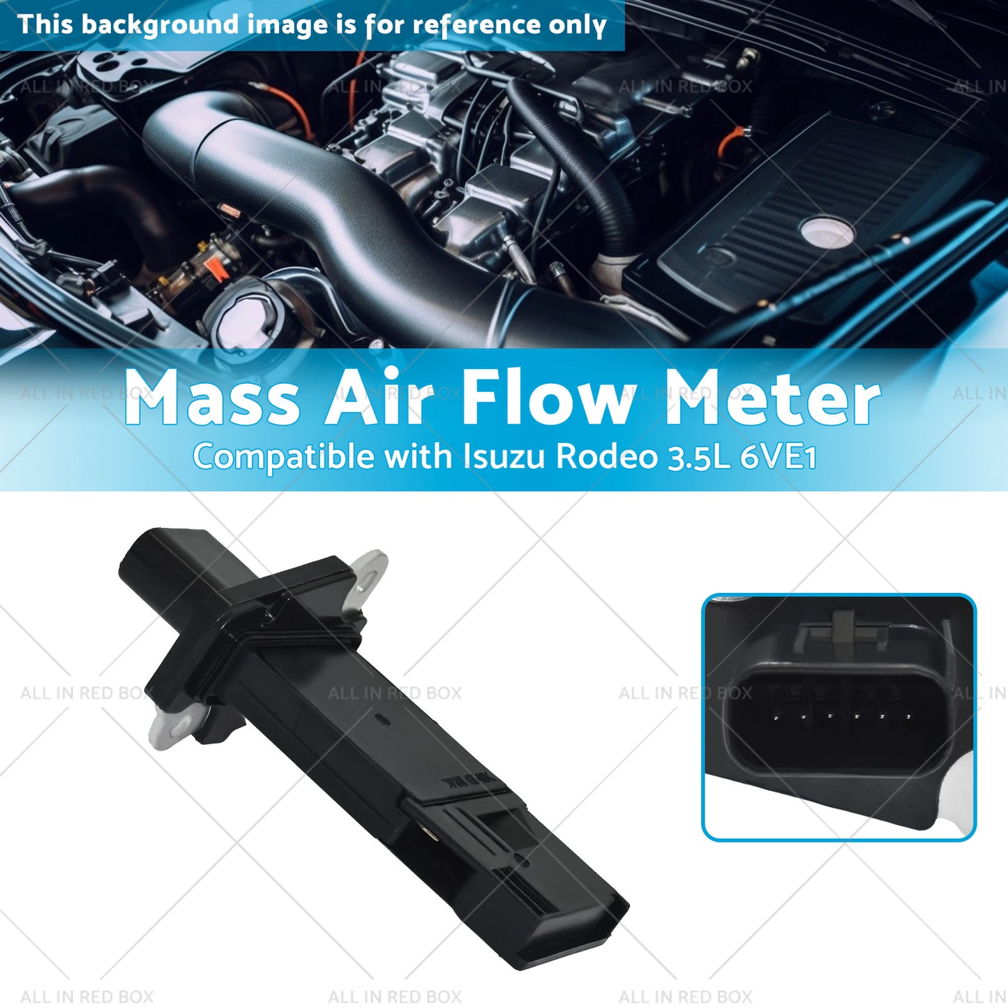 {{ Mass Air Flow Meter Suitable for Isuzu Rodeo 3.5L 6VE1 03 or 03-10 or 06 8973123950 }} - Buy Car Parts Online at {{ Kaka Auto Parts }}.