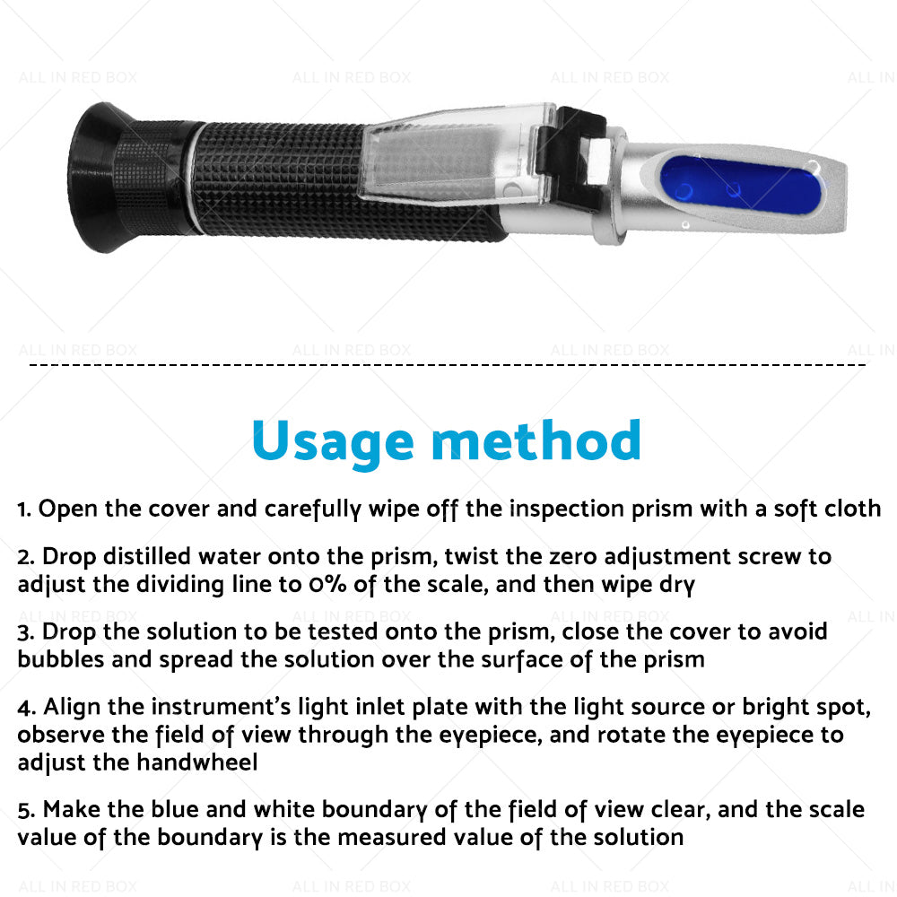 {{ 0-100percent Salinity Refractometer Meter Aquarium Sea Salt Water Tester for Aquarium }} - Buy Car Parts Online at {{ Kaka Auto Parts }}.