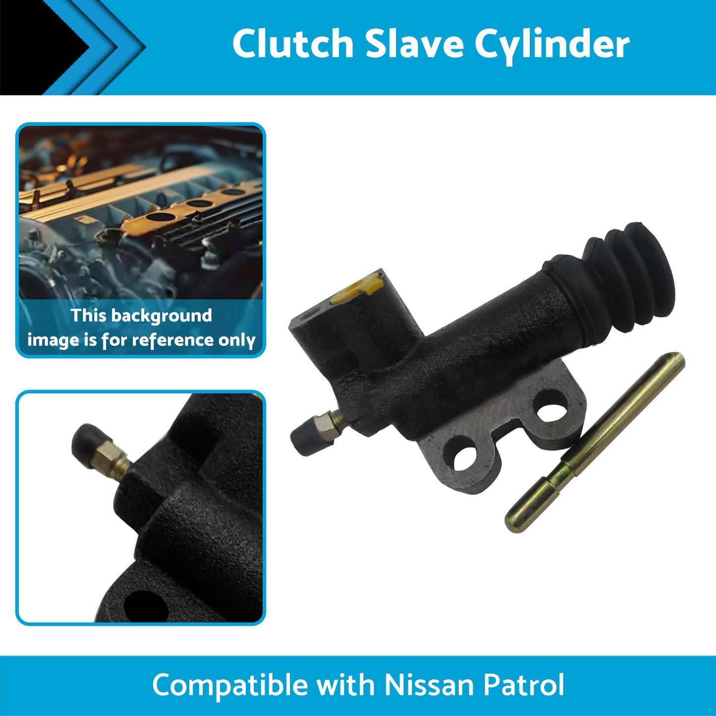 {{ Clutch Slave Cylinder SuitableFor Patrol GU Y61 TB45 TB48 TD42 TD42T 4. 2 4. 5 4. 8 }} - Buy Car Parts Online at {{ Kaka Auto Parts }}.