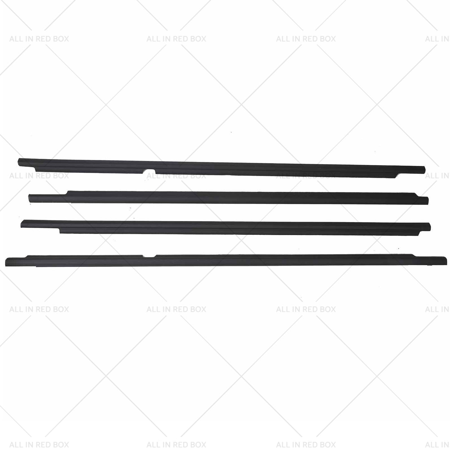 {{ Black Weatherstrips Suitable For Toyota LandCruiser 100 105 Series Side Door 4pc }} - Buy Car Parts Online at {{ Kaka Auto Parts }}.