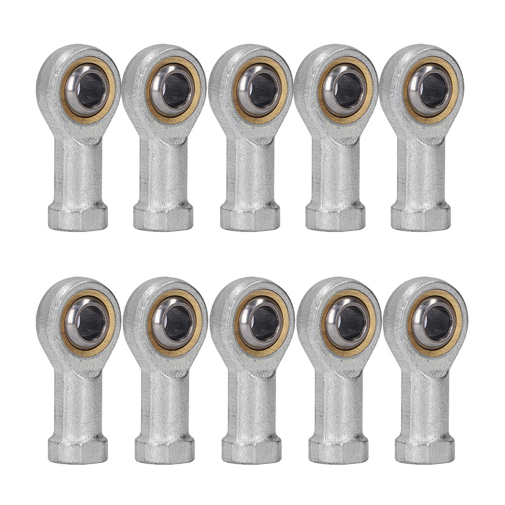 {{ 10PCS Zinc 6mm Female Spherical Plain Rose Joint Bearing Left Hand Threaded }} - Buy Car Parts Online at {{ Kaka Auto Parts }}.