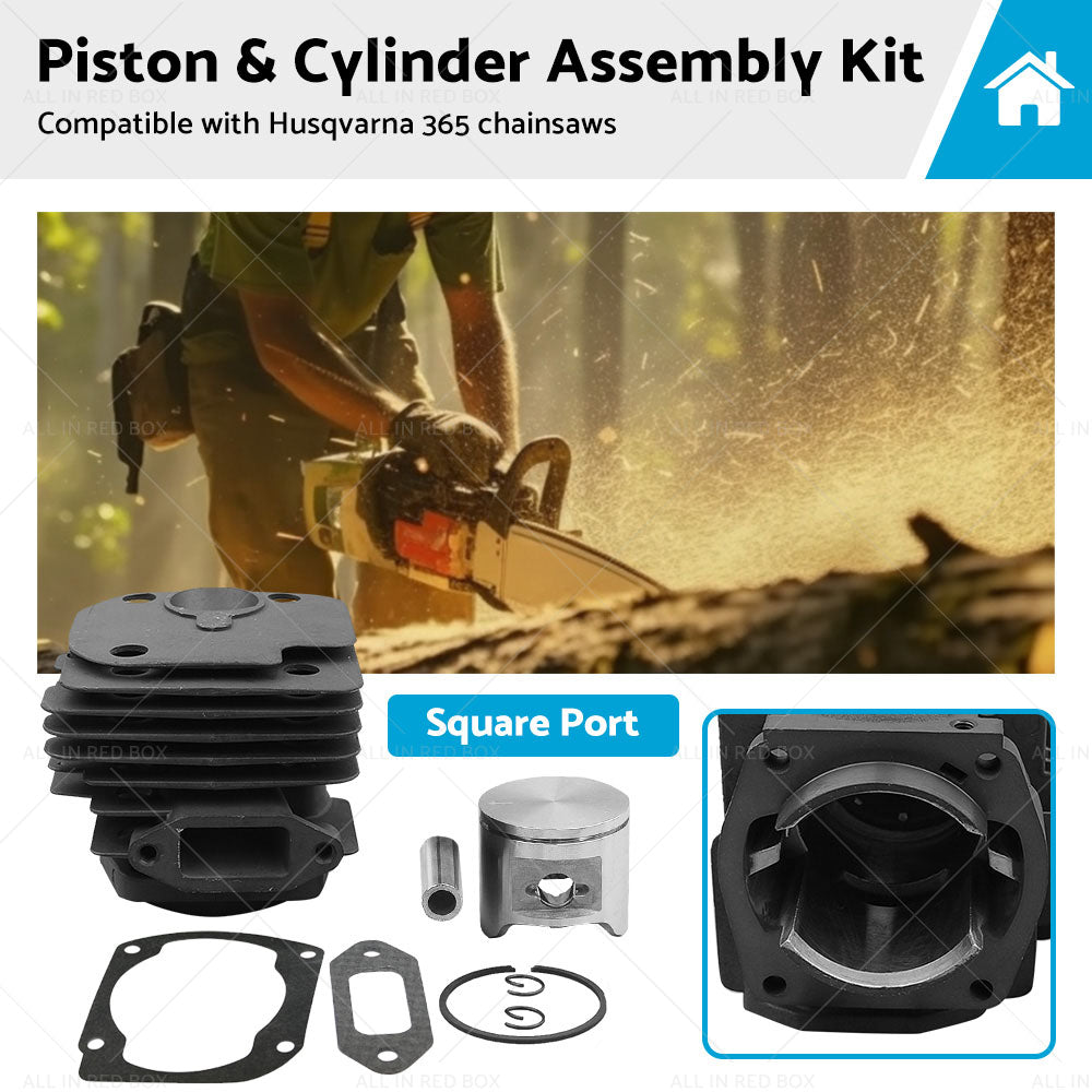 {{ Piston and Cylinder Assembly Kit Suitable for Husqvarna 365 Chainsaw 48mm }} - Buy Car Parts Online at {{ Kaka Auto Parts }}.
