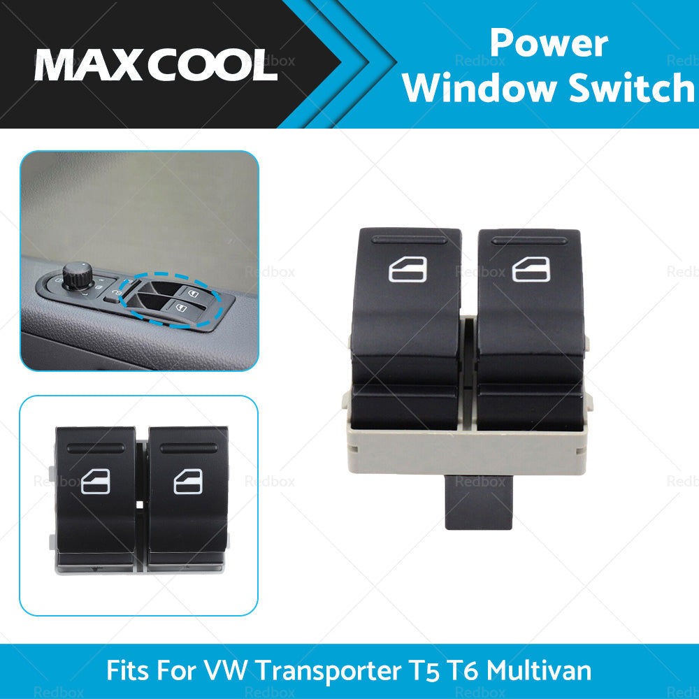 {{ Master Window Switch Driver Side 7E0959855A For VW Transporter T5 T6 2003-2014 }} - Buy Car Parts Online at {{ Kaka Auto Parts }}.