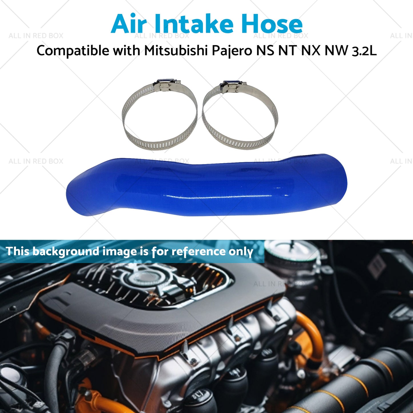 {{ Turbo Intercooler Intake Hose Suitable for Mitsubishi Pajero 3. 2 DI-D 1505A361 }} - Buy Car Parts Online at {{ Kaka Auto Parts }}.