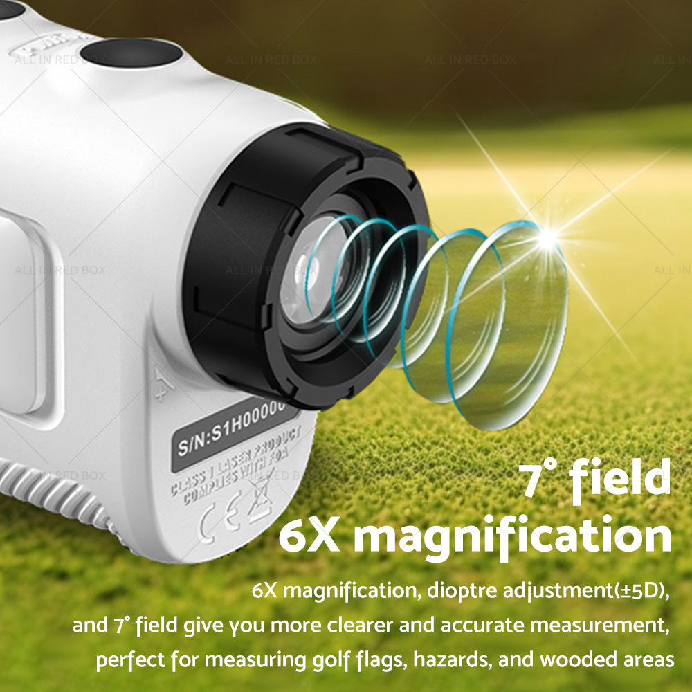 {{ 600M Laser Golf Range Finder with Slope Compensation Flagpole Lock }} - Buy Car Parts Online at {{ Kaka Auto Parts }}.