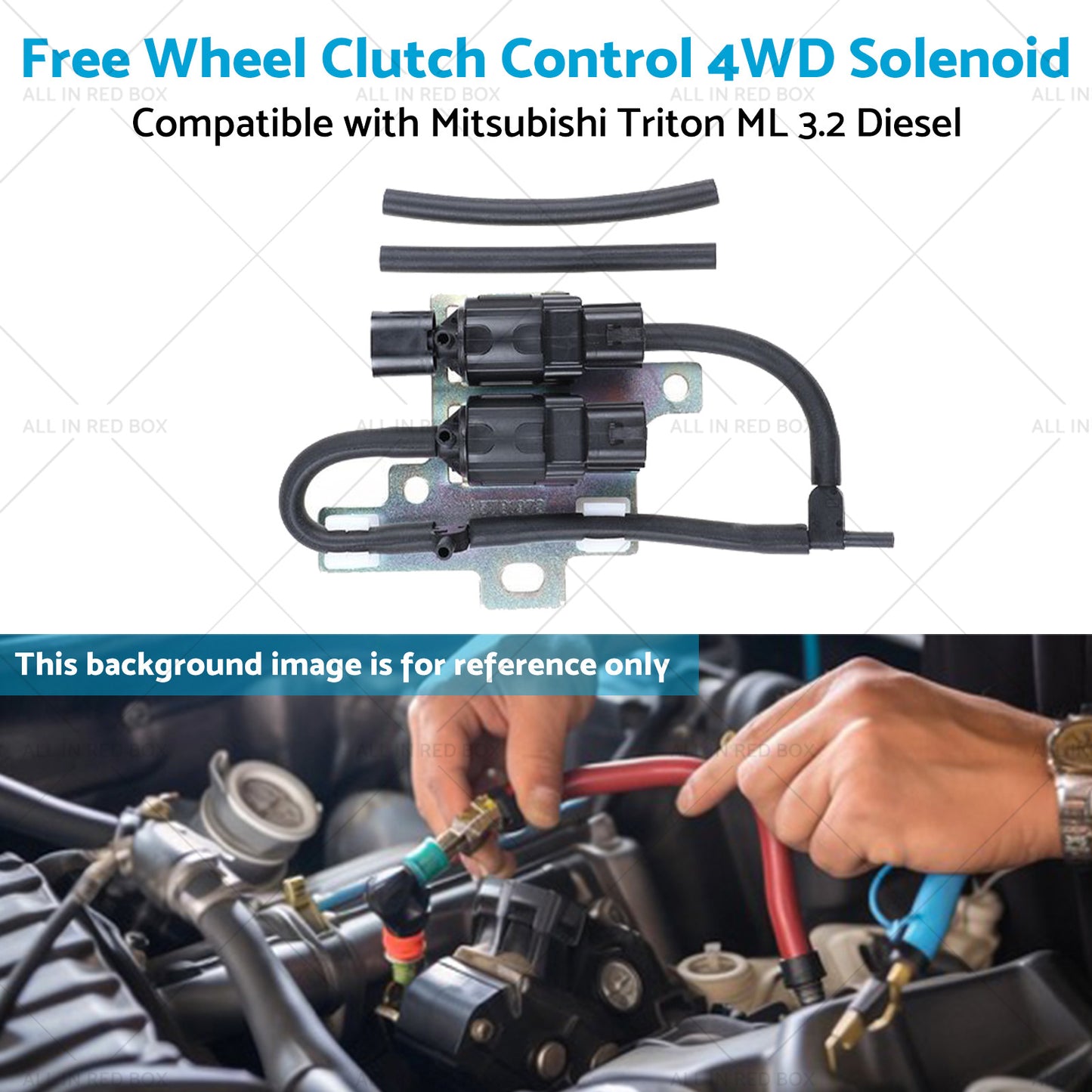 {{ 1x Free Wheel Clutch Control 4WD Solenoid Suitable For Mitsubishi Triton ML 3. 2 }} - Buy Car Parts Online at {{ Kaka Auto Parts }}.