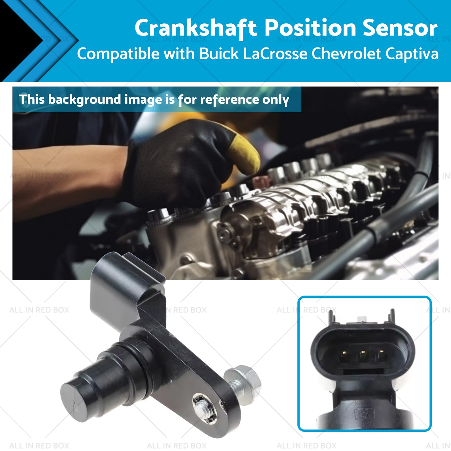 {{ Camshaft Position Sensor Suitable for Chevrolet Equinox Captiva GMC 12577245 }} - Buy Car Parts Online at {{ Kaka Auto Parts }}.