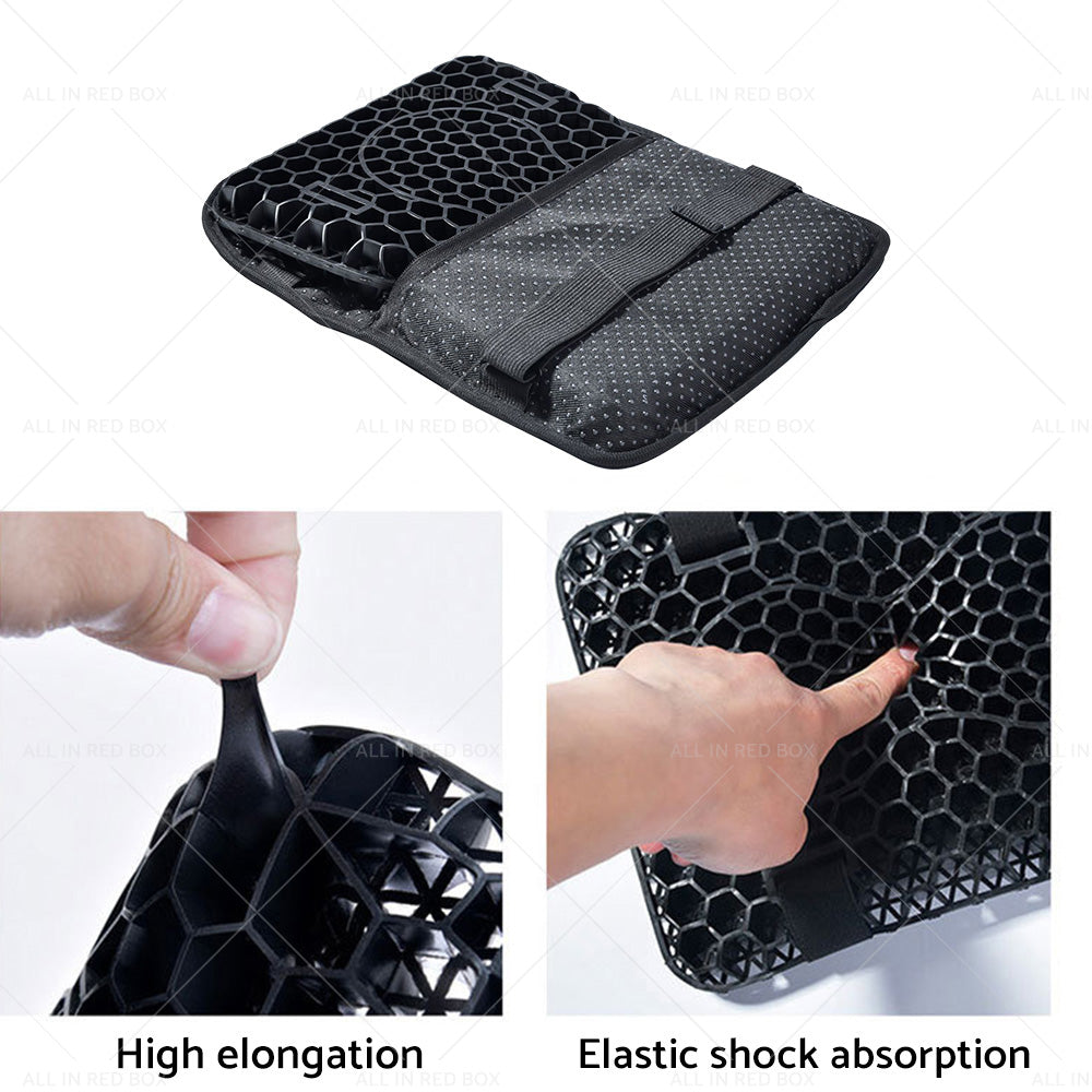 {{ Motorcycle Seat Cushion Comfort Gel Pillow Pad Cover Motorbike Pressure Relief }} - Buy Car Parts Online at {{ Kaka Auto Parts }}.