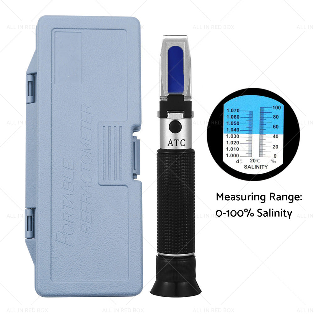 {{ 0-100percent Salinity Refractometer Meter Aquarium Sea Salt Water Tester for Aquarium }} - Buy Car Parts Online at {{ Kaka Auto Parts }}.