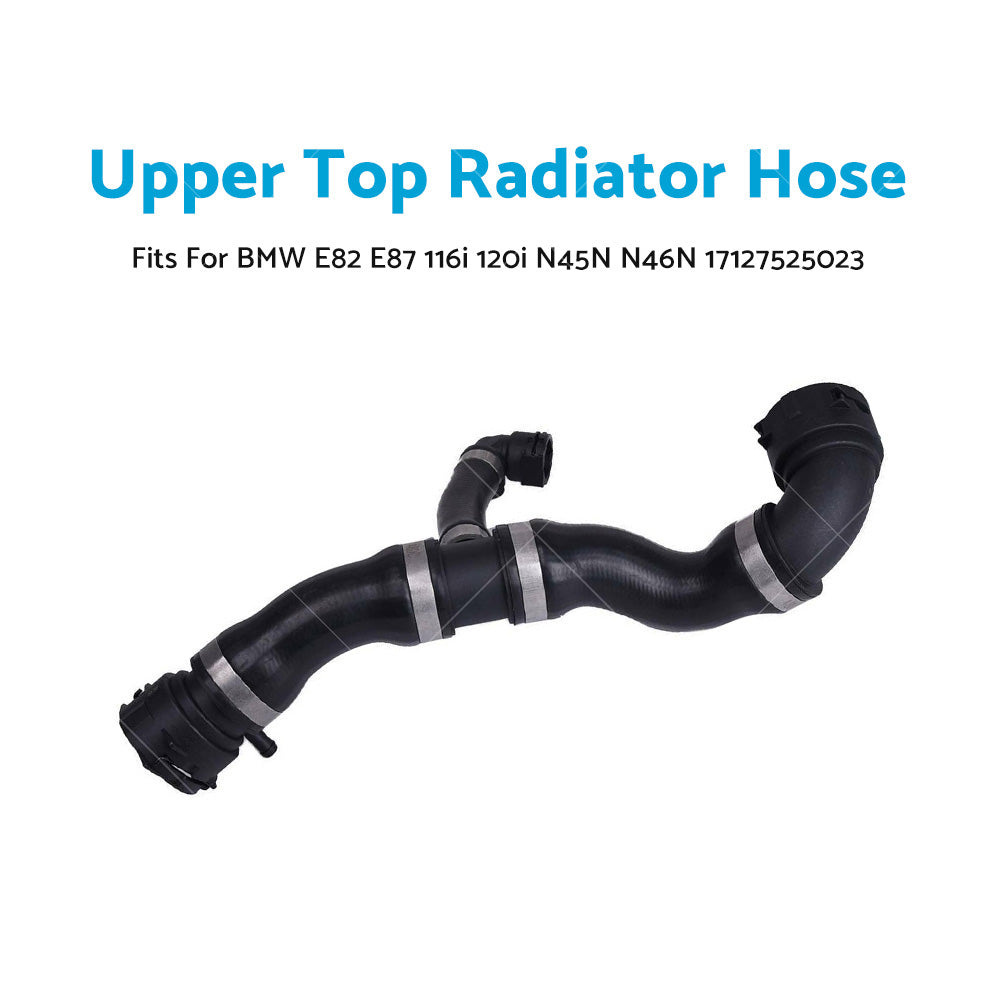 {{ Upper Top Radiator Hose Fits For BMW E82 E87 116i 120i N45N N46N 17127525023 }} - Buy Car Parts Online at {{ Kaka Auto Parts }}.