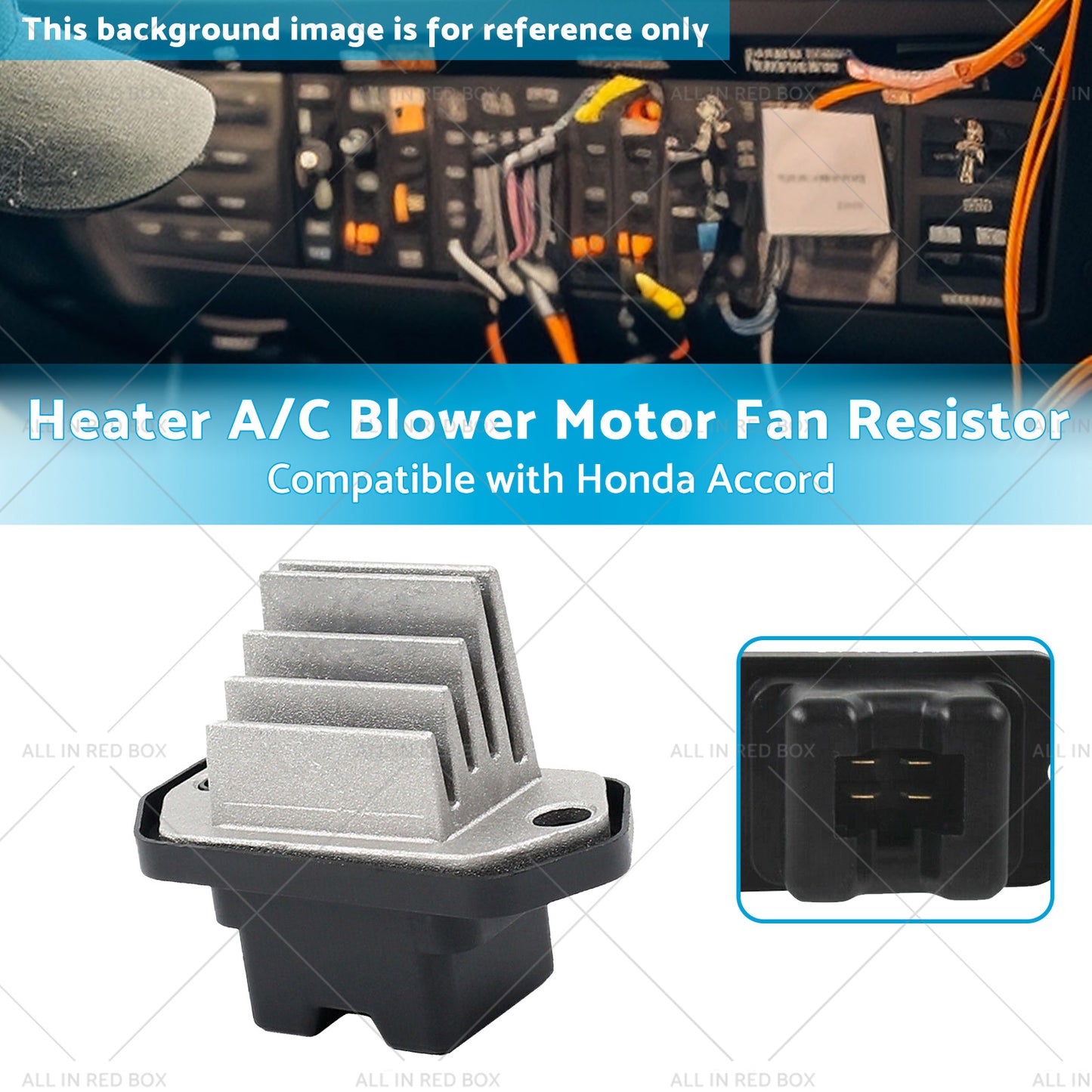 {{ 79330-S6M-941 Heater A or C Blower Motor Fan Resistor Suitable for Honda Accord }} - Buy Car Parts Online at {{ Kaka Auto Parts }}.