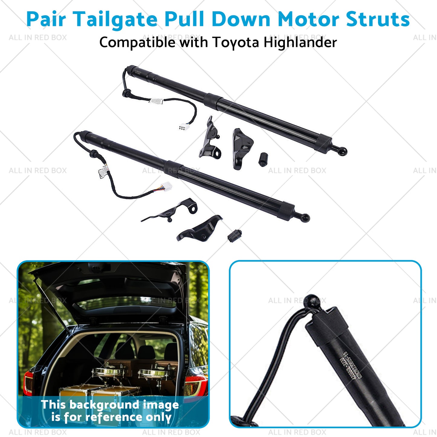 {{ Pair Tailgate Pull Down Motor Struts Suitable for 14-19 Toyota Highlander 3. 5L }} - Buy Car Parts Online at {{ Kaka Auto Parts }}.