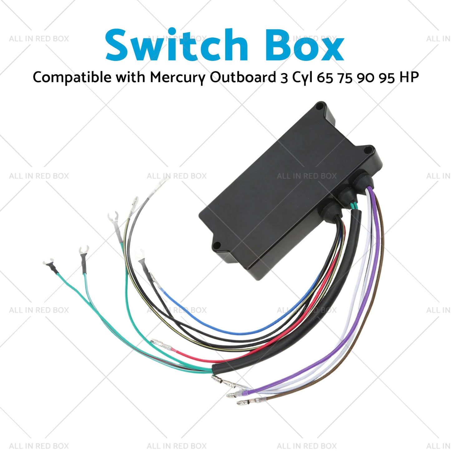 {{ 18495A32 Switch Box Suitable for Mercury Outboard 3 Cyl 65 75 90 95 HP 93-97 }} - Buy Car Parts Online at {{ Kaka Auto Parts }}.