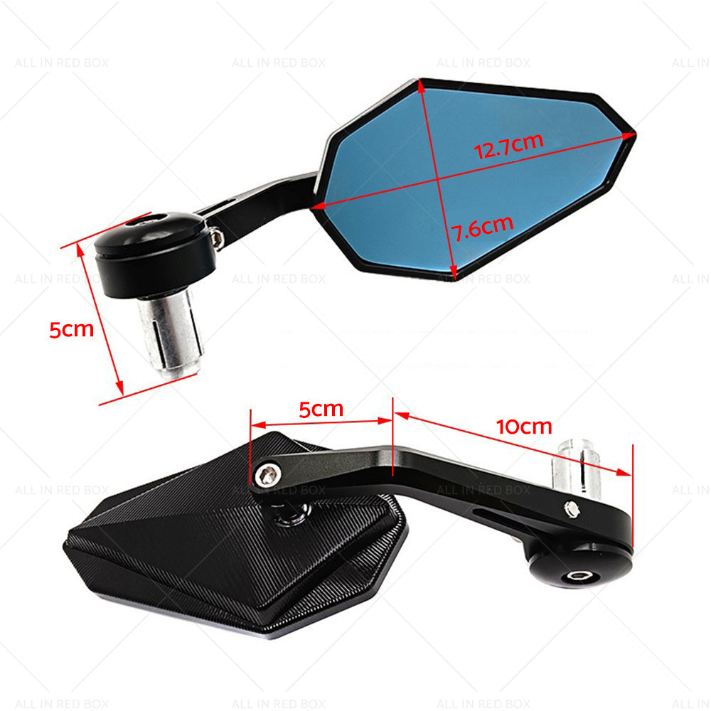 {{ Rearview Handle Bar End Side Mirrors Suitable For Yamaha MT-07 MT07 FZ07 13-21 }} - Buy Car Parts Online at {{ Kaka Auto Parts }}.