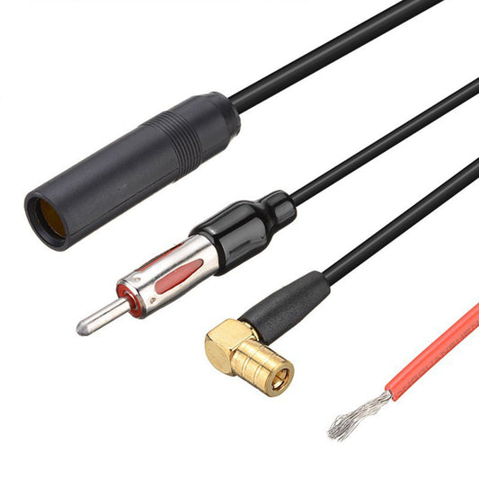 Car AM FM DAB+ Radio Antenna Adapter With Amplifier Booster 12V¡§C24V Universal Fit
