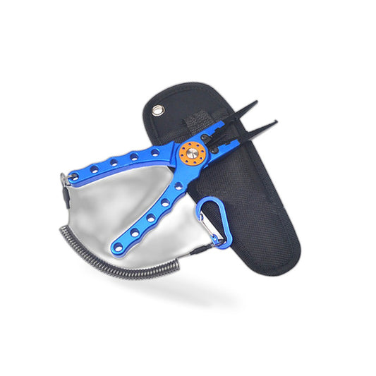 FITS Aluminium Fishing Pliers Hook Removal ! Line Cutting Mono Braid ! Fish Grip