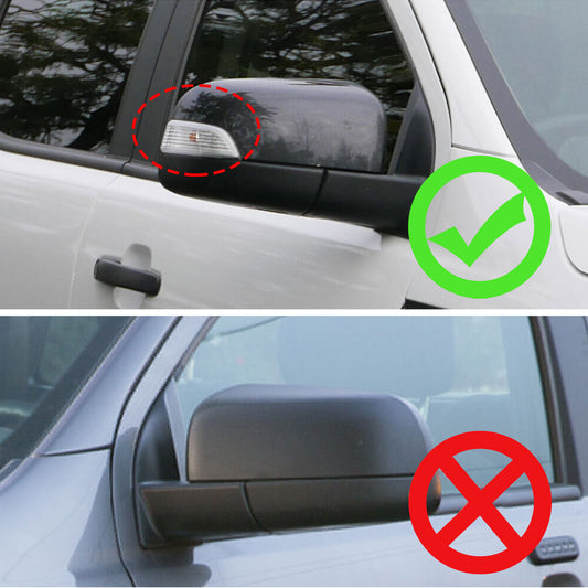 Side Mirror Cover Suitable For Ford Ranger Raptor XL XLT XLS Wildtrak PX3 18-22