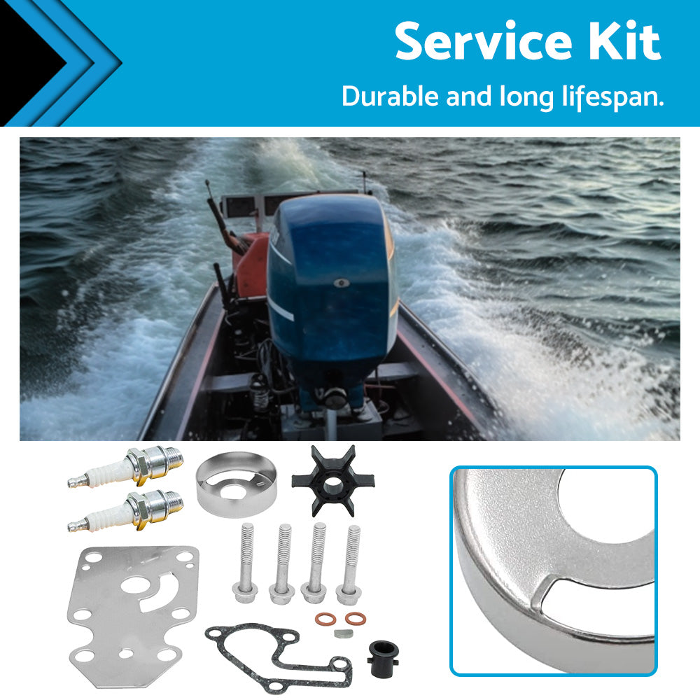 {{ Service Kit Suitable For Yamaha 9.9, 15hp 2 Stroke 2 Cylinder Outboard }} - Buy Car Parts Online at {{ Kaka Auto Parts }}.