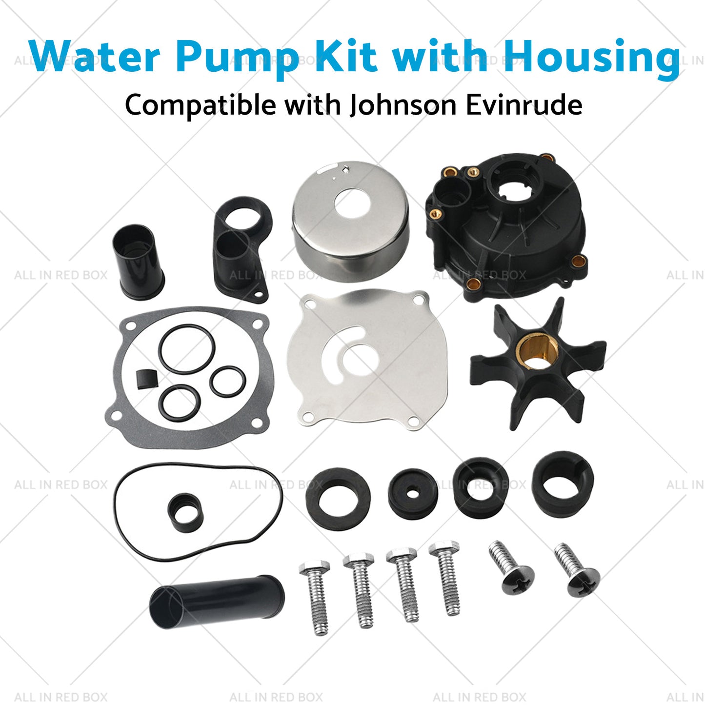 {{ 5001595 Water Pump Kit with Housing Suitable for Johnson Evinrude 75-250HP }} - Buy Car Parts Online at {{ Kaka Auto Parts }}.